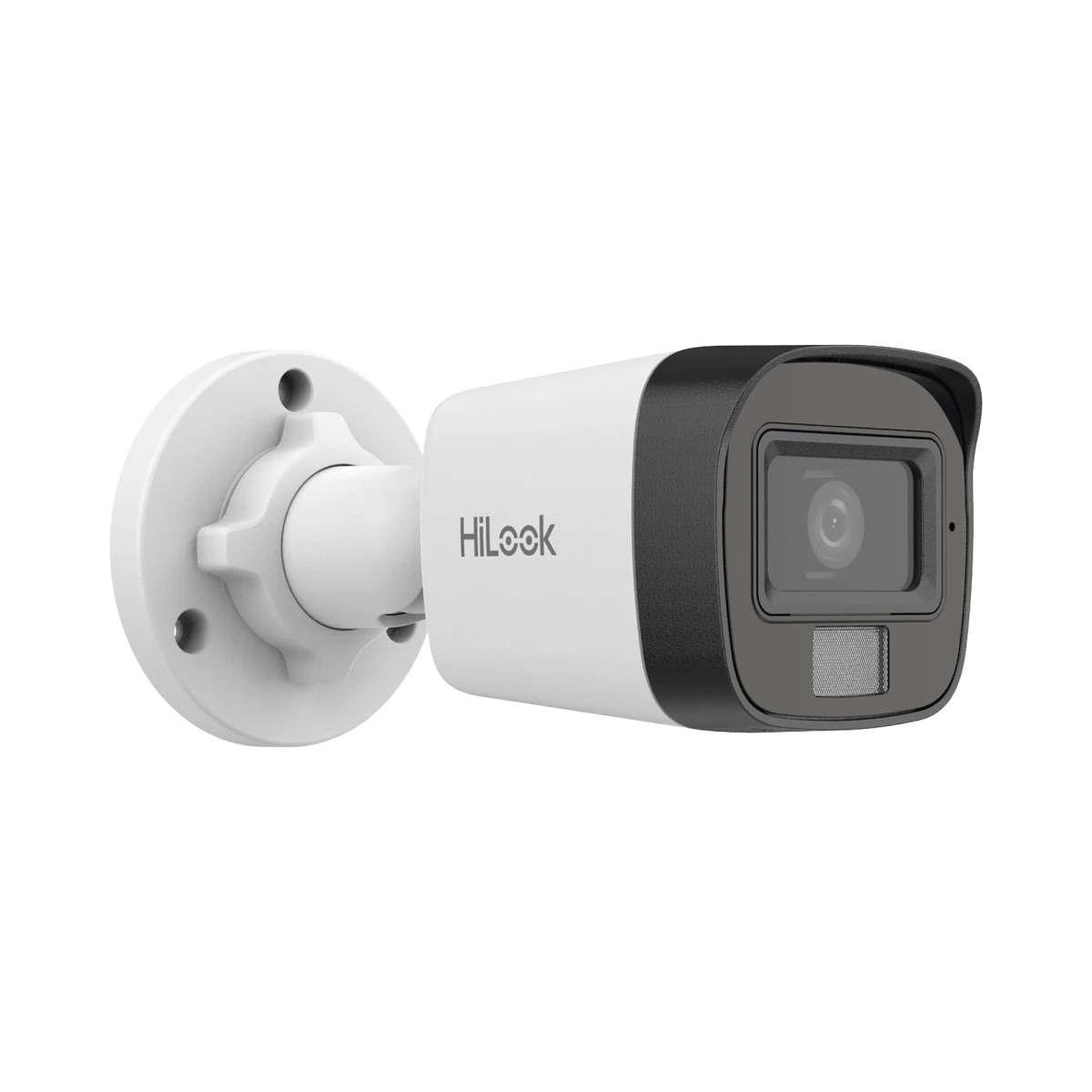 Camaras IP BalaHiLook by HIKVISIONIPC-B140HA-LUCCamara IP Bullet 4MP Dual Light IR 20m Luz Blanca 15m AcuSense Lite Microfono PoE HiLook IPC - B140HA - LUC - SILYMX