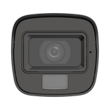 Camaras IP BalaHiLook by HIKVISIONIPC-B140HA-LUCCamara IP Bullet 4MP Dual Light IR 20m Luz Blanca 15m AcuSense Lite Microfono PoE HiLook IPC - B140HA - LUC - SILYMX