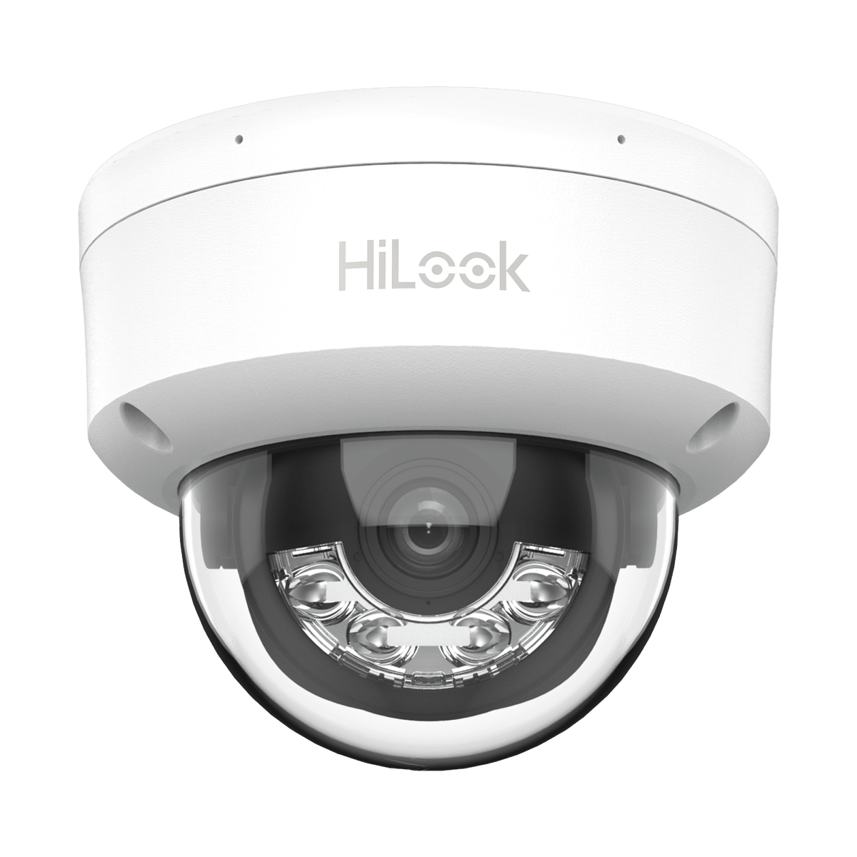 Camaras IP DomoHiLook by HIKVISIONIPC-D120HA-LUCCamara Domo IP 2MP 1080p Dual Light AcuSense Lite Microfono PoE HiLook IPC - D120HA - LUC - SILYMX