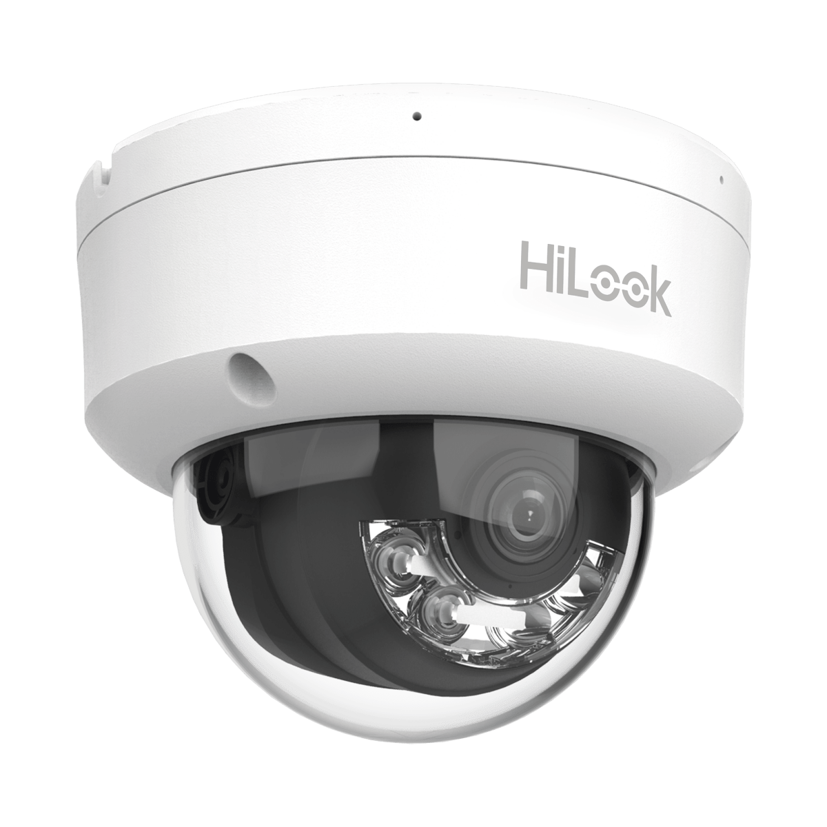 Camaras IP DomoHiLook by HIKVISIONIPC-D120HA-LUCCamara Domo IP 2MP 1080p Dual Light AcuSense Lite Microfono PoE HiLook IPC - D120HA - LUC - SILYMX