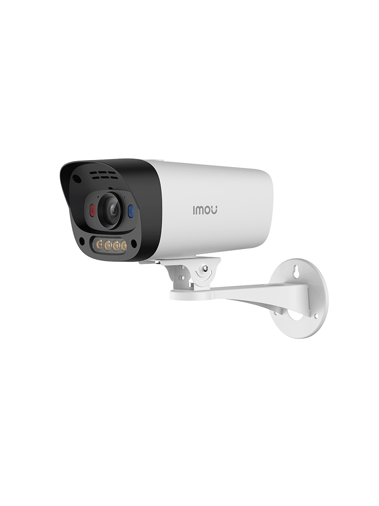 IMOU IPC-PS5EN-5V0 - Cámara Bullet IP 5MP/ Audio Bidireccional/ Full Color/ Soporta MicroSD de Hasta 512Gb/ Iluminación de Hasta 25 Mts/ Para Exterior / Soporte Metálico/ Luz de Advertencia Roja & Azul IMOU POE - Imagen 4
