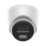 Camaras IP TurretHiLook by HIKVISIONIPC-T220HA-LUCCamara Turret IP 2MP Dual Light Lente 2.8mm AcuSense Lite Microfono IR 20m Luz Blanca 15m PoE HiLook IPC - T220HA - LUC - SILYMX