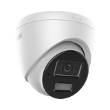 Camaras IP TurretHiLook by HIKVISIONIPC-T220HA-LUCCamara Turret IP 2MP Dual Light Lente 2.8mm AcuSense Lite Microfono IR 20m Luz Blanca 15m PoE HiLook IPC - T220HA - LUC - SILYMX