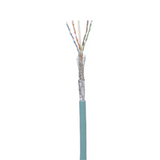 Bobina De Cable Blindado Sf/Utp Categoría 6A Uso Industrial Con Resistencia Al Aceite Y Rayos Uv Multifilar 24/7 (Flexible) Color Azul Bobina De 305M PANDUIT - Imagen 1