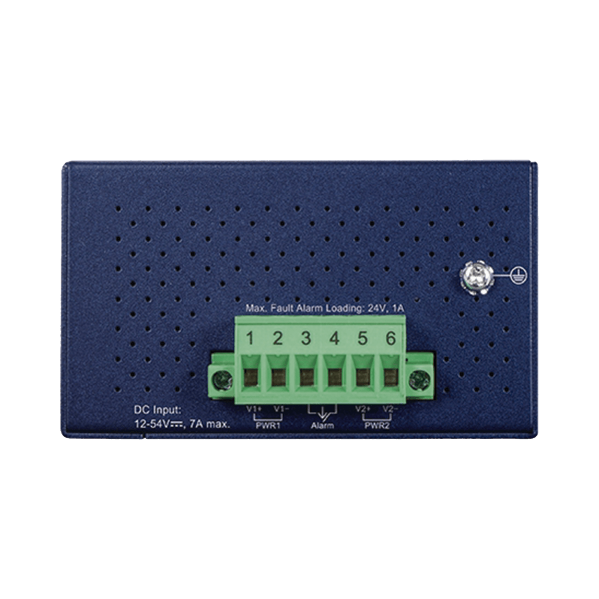 Switches PoEPLANETISW-514PTFSwitch Industrial 4 Puertos PoE 10/100 1 Puerto Fibra 100Base - FX - 40 a 75°C PLANET ISW - 514PTF - SILYMX