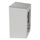 Caja de Pared Superficial de 1 Pieza, Uso Universal con Placas de Pared, con Cinta Adhesiva, Color Blanco PANDUIT - Imagen 2