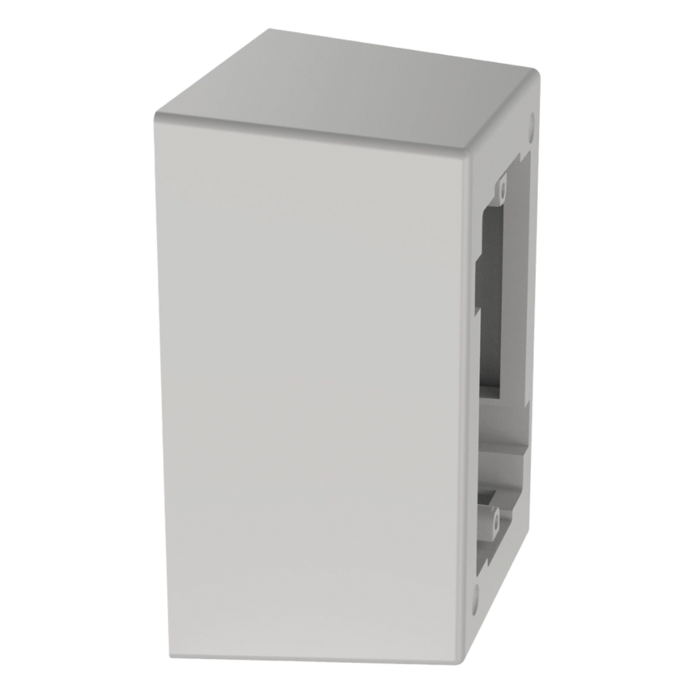 Caja de Pared Superficial de 1 Pieza, Uso Universal con Placas de Pared, con Cinta Adhesiva, Color Blanco PANDUIT - Imagen 2