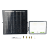 Reflector con Panel Solar 200 W Batería 3.2 V CD T.C.C. 6 500 K IP66 JWJ JLRE-SOL-01-200N - Imagen 2