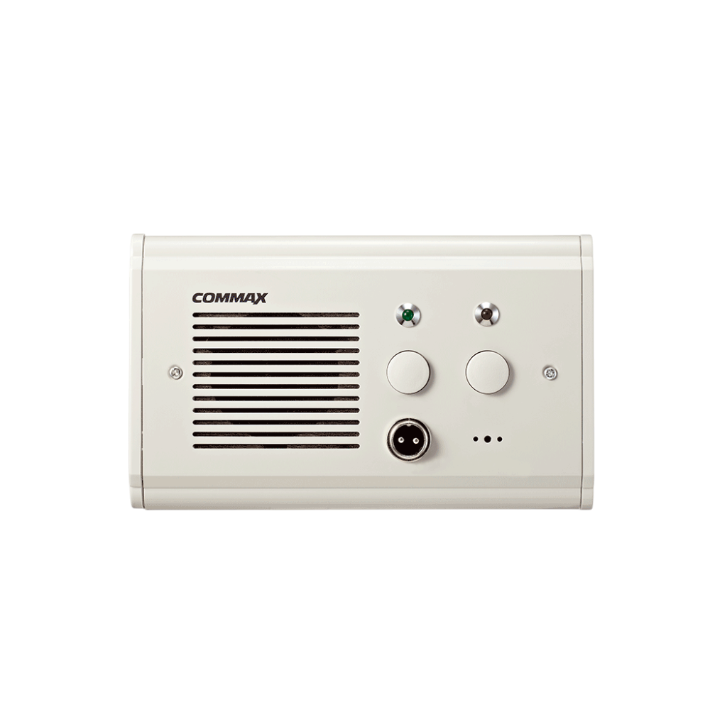 COMMAX JNS4CS - Subestación de cama para sistema de llamado de enfermería / Comunicación por voz con la unidad JNS70MN / Soporta botón pulsador CC200 y botones de emergencia - Imagen 1