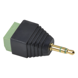 Adaptador para audio y video de 3.5 mm con terminal atornillable EPCOM POWERLINE - Imagen 1