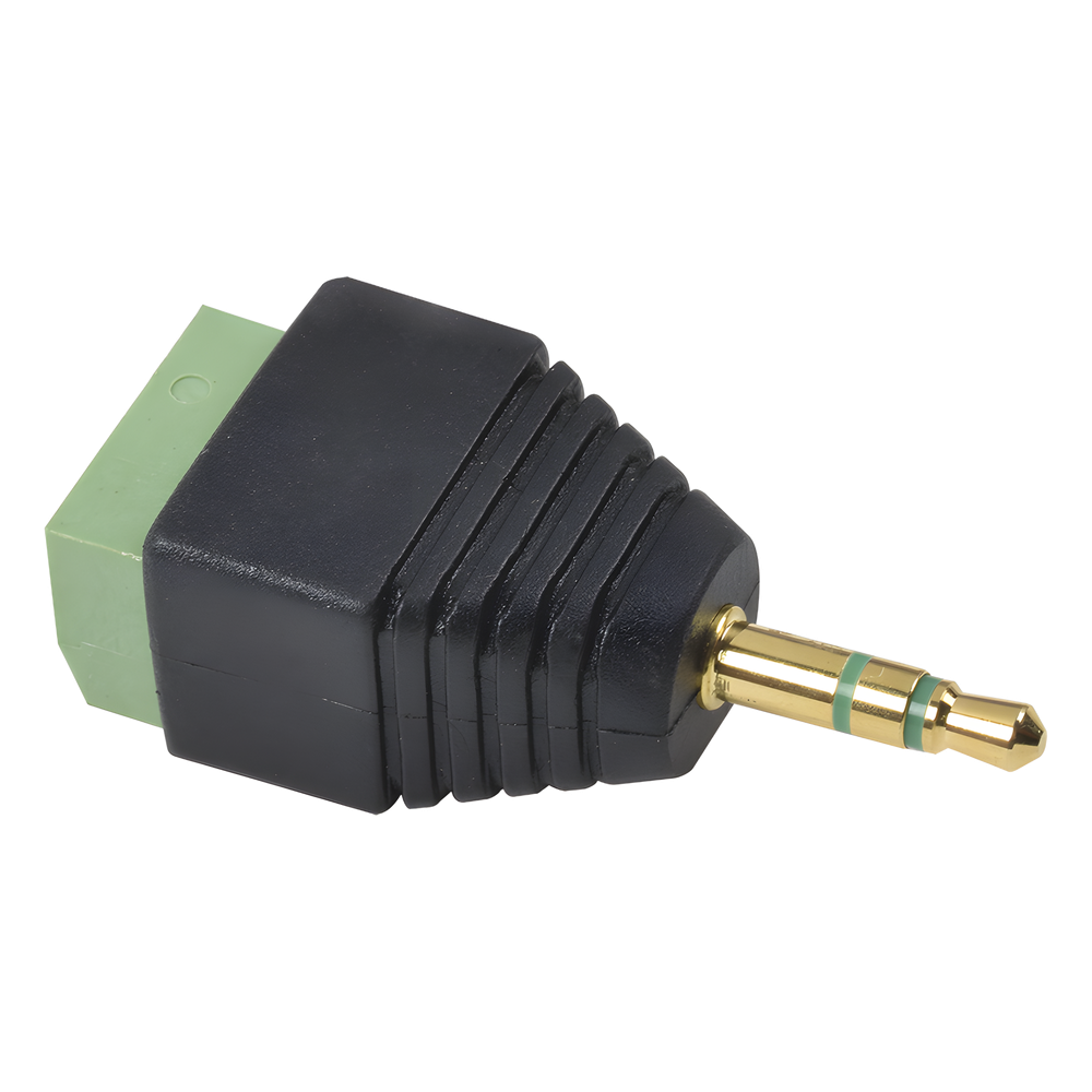 Adaptador para audio y video de 3.5 mm con terminal atornillable EPCOM POWERLINE - Imagen 1