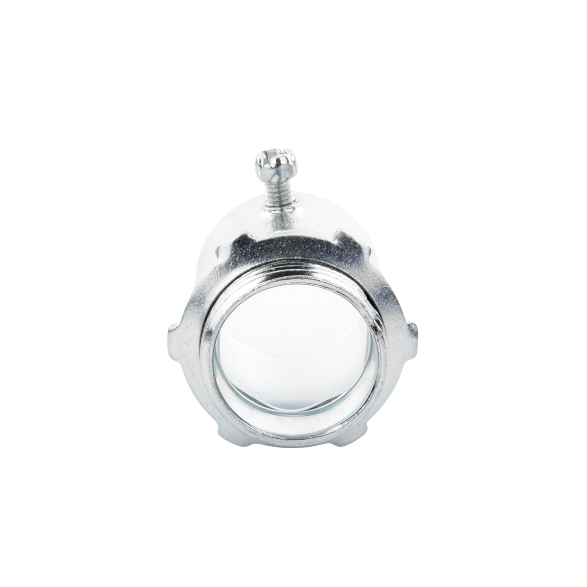 Conector 1 1/2" (38mm) pared delgada con tornillo galvanizado etiqueta verde JUPITER JU-PD-112-CON - Imagen 2