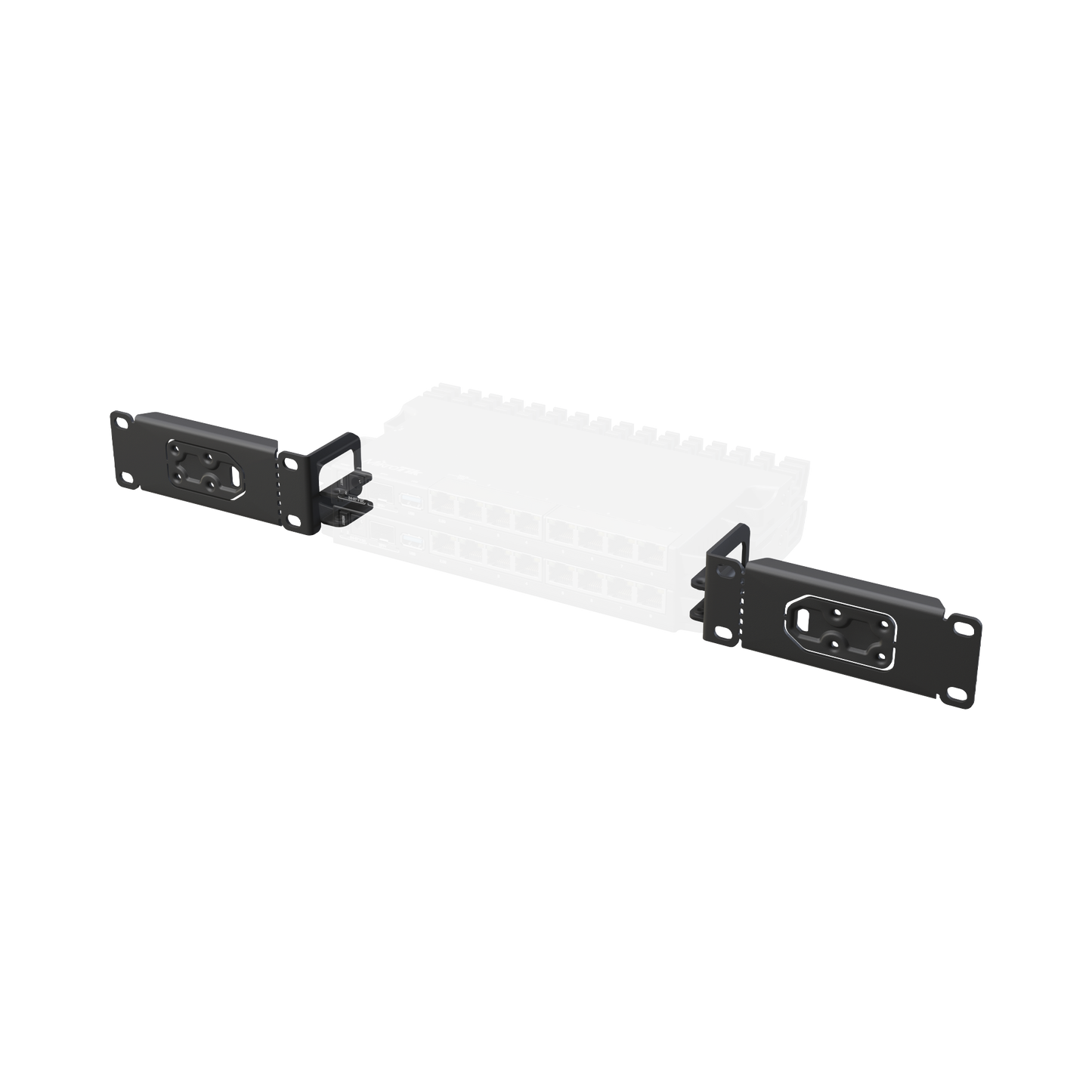 Kit de Montaje en Rack 19 Pulgadas 1U para Router MikroTik RB5009 L009 K-79 - Imagen 1