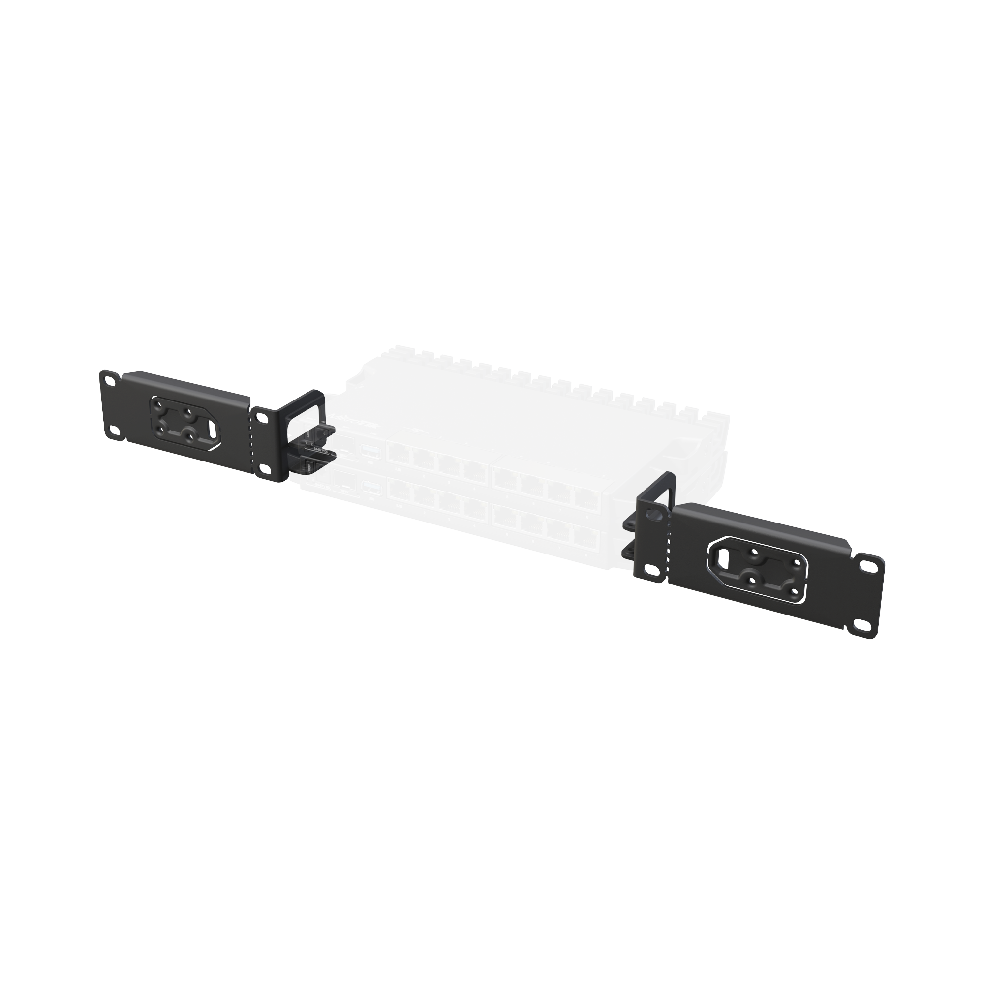 Kit de Montaje en Rack 19 Pulgadas 1U para Router MikroTik RB5009 L009 K-79 - Imagen 1