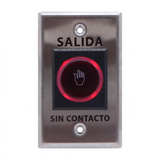 ZKTECO TLEB102 - Botón de Salida sin Contacto, Serie K11, Indicador LED, Acero Inoxidable, 12 VCC, Función NC/NO, Distancia de Detección hasta 10 cm - Imagen 3
