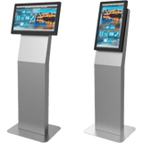 Kiosco para Pantalla Indoor / Orientación Dual / 15" a 32" / VESA 100x100 a 200x200 / Base Rectangular / Gestión de Cables PEERLESS - Imagen 1