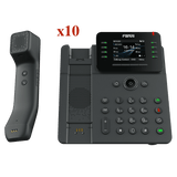 VoIP - Telefonía IP - VideoconferenciaFANVILKIT-V62PROKit 10 Telefonos IP Empresariales Pantalla Color 2.4" 9 Lineas SIP PoE Bluetooth Fanvil V62PRO - SILYMX