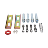 Kit COMPLETO Barrera Izquierda XBF Con Corona LED / Brazo de 3M / Incluye Sensor de Masa, Transformador, Lazo Magnético, Ancla, Fotoceldas y 2 Controles Inalámbricos ACCESSPRO - Imagen 5