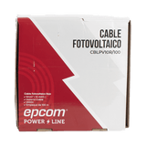 Cables Fotovoltaicos SolaresEPCOM POWERLINEKIT2CBLPV10RB/100Kit 2 Rollos Cable Fotovoltaico 100m (328ft) Cobre Rojo/Negro 10 AWG 1000/2000V EPCOM POWERLINE KIT2CBLPV10RB/100 - SILYMX