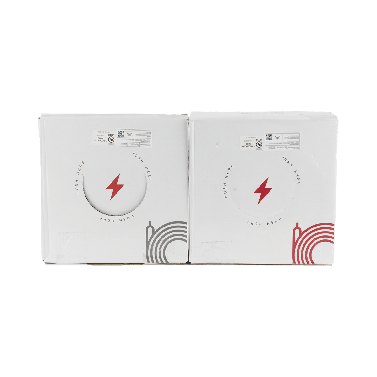 Cables Fotovoltaicos SolaresEPCOM POWERLINEKIT2CBLPV10RB/100Kit 2 Rollos Cable Fotovoltaico 100m (328ft) Cobre Rojo/Negro 10 AWG 1000/2000V EPCOM POWERLINE KIT2CBLPV10RB/100 - SILYMX
