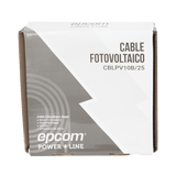 Cables Fotovoltaicos SolaresEPCOM POWERLINEKIT2CBLPV10RB/25Kit 2 Rollos Cable Fotovoltaico 25m (82ft) Cobre 10 AWG 1000/2000V 120°C EPCOM POWERLINE KIT2CBLPV10RB/25 - SILYMX