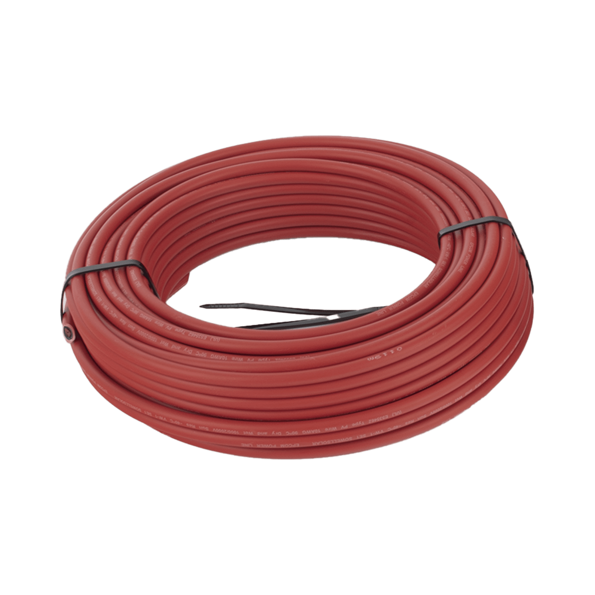 Cables Fotovoltaicos SolaresEPCOM POWERLINEKIT2CBLPV10RB/50Kit Cable Fotovoltaico 2x50m 10 AWG (6mm²) PV 1000/2000V Rojo Negro EPCOM POWERLINE KIT2CBLPV10RB/50 - SILYMX