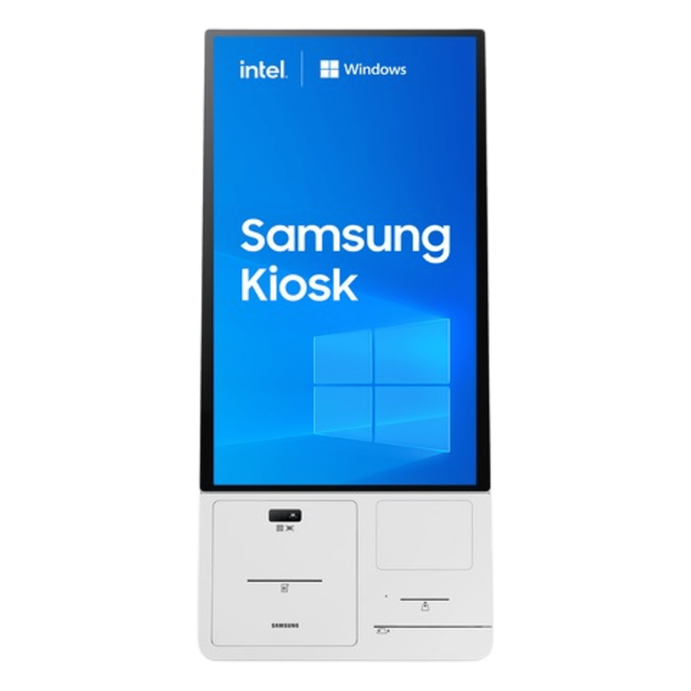 Kiosco Interactivo / 24" Full HD / Touch Antibacterial / Windows IoT / Intel Core i3 / Wi-Fi / Dockable con Impresora Térmica SAMSUNG ELECTRONICS - Imagen 1
