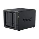 NAS Synology DS925+ de 4 bahías expandible, con Ryzen V1500B, 4GB DDR4 ECC, 2.5GbE dual, M.2