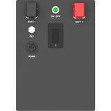 Batería de Litio LiFePO4 12.8Vcc 100Ah 1.28KwH Pantalla LCD para Monitoreo Local Carcasa Metálica LFP100EP128V2