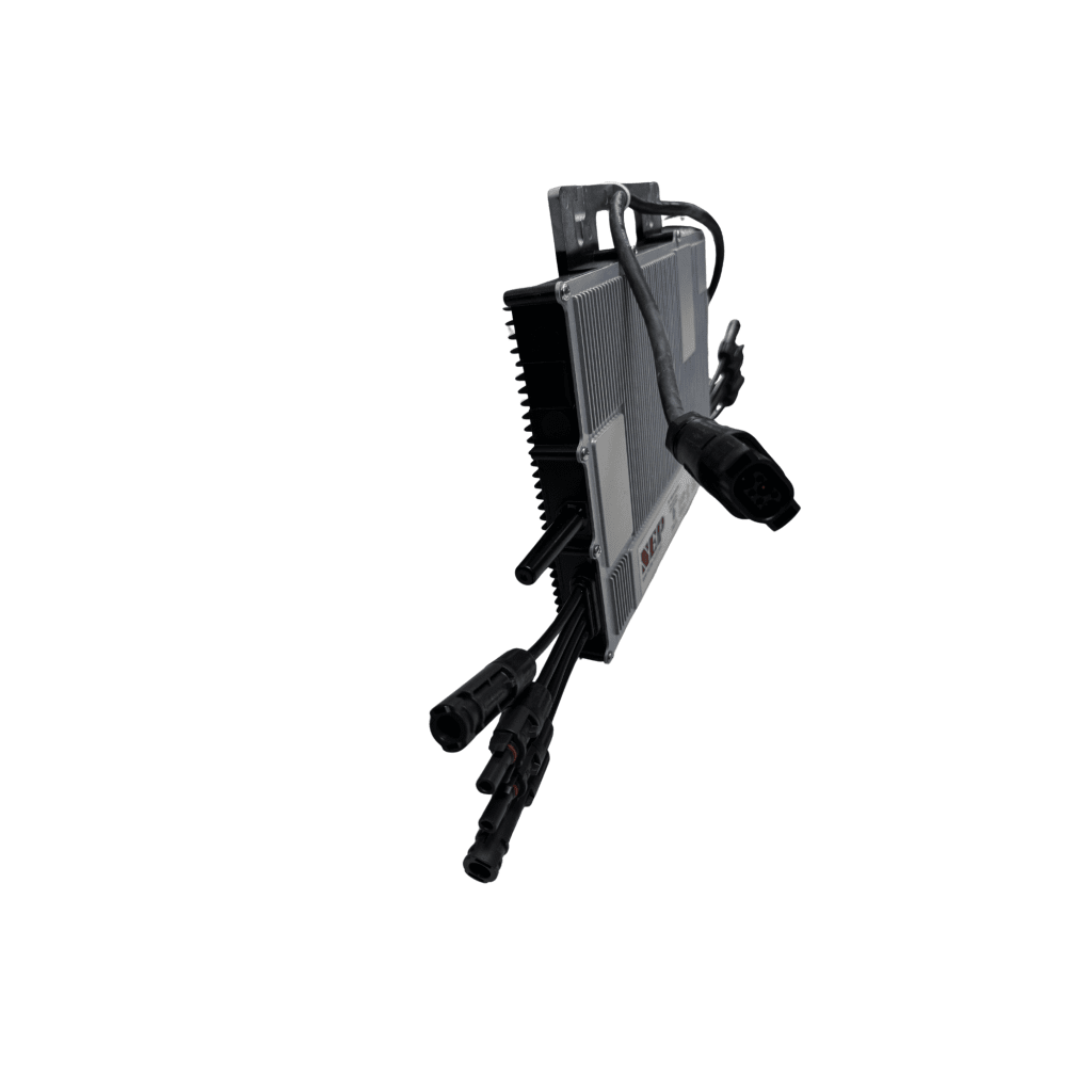 Microinversor NEP 2.25 Kw 220 Vca para Interconexión a Red Eléctrica IP67 WIFI Incuido Conexión para Cable Troncal Soporta Oversizing a 4 Módulos de Hasta 750 W BDM2000240A