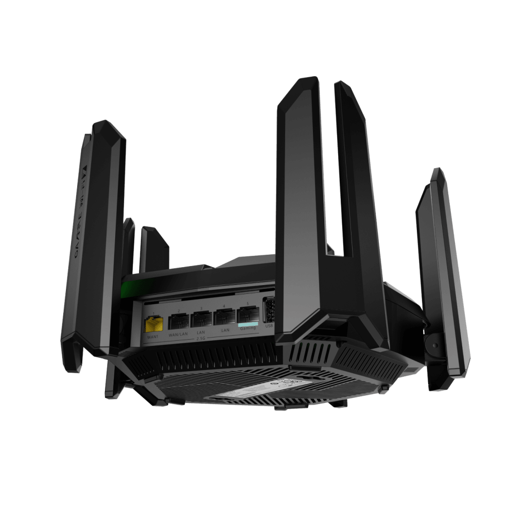 Home Router inalámbrico MESH Wi-Fi 7, Diseñado para GAMING con doble puerto WAN 2.5G para Sumar Ancho de banda, 3 puertos LAN 2.5G, 4 puertos LAN Gigabit - SILYMX