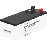 BateríasEPEVERLFP200EP128V2Batería de litio Epever LiFeO4 12.8Vcc 200Ah 2.56Kwh Pantalla LCD para Monitoreo Local Carcasa Metálica LFP200EP128V2 - SILYMX