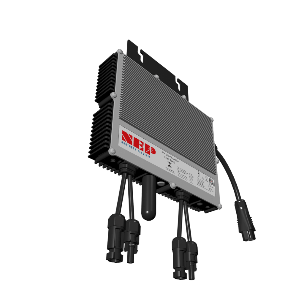 Microinversor de 1kW para 2 Módulos de 750W con WiFi e IP67 | NEP BDM1000LV - SILYMX