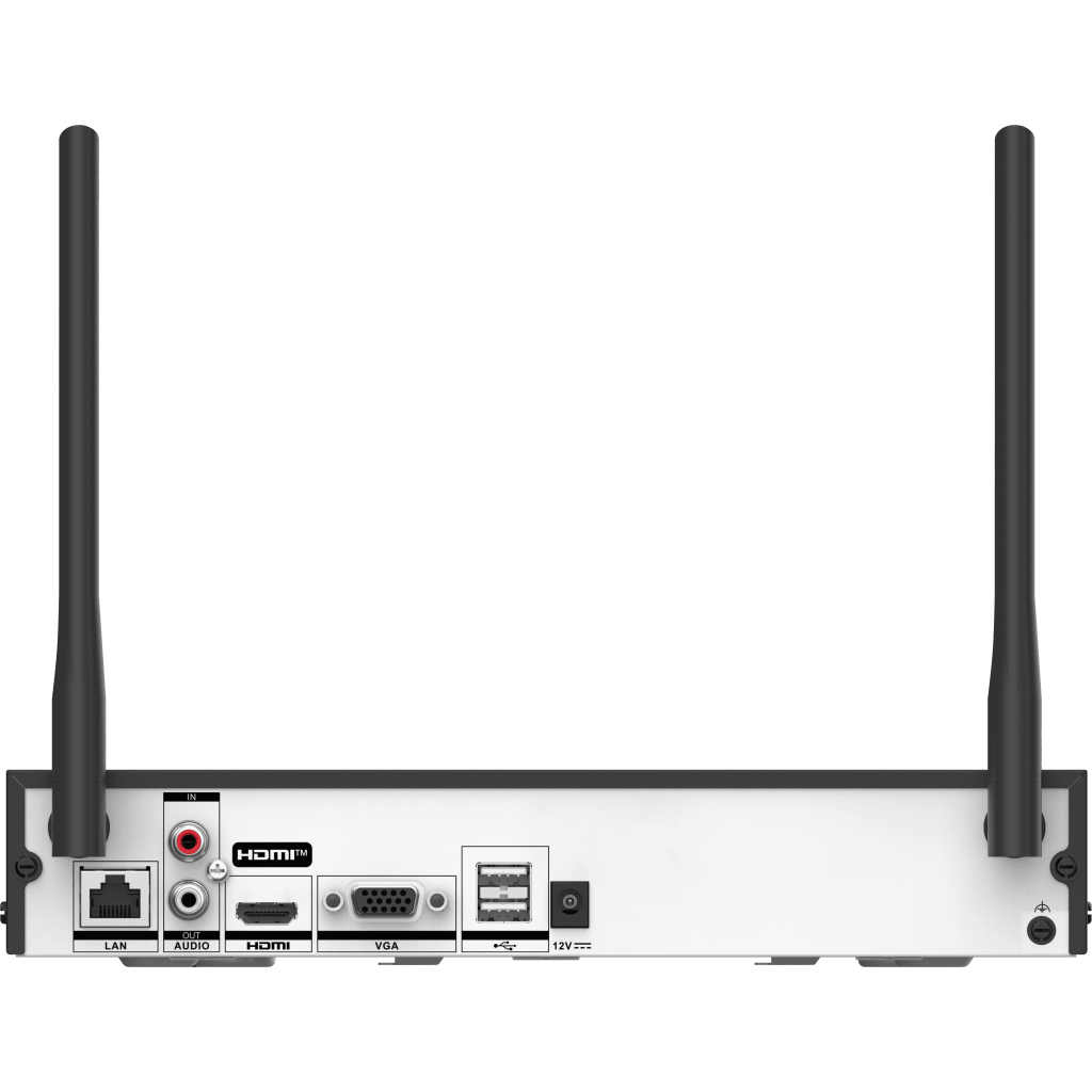 NVR HIKVISION 4 MP · 8 Canales IP · Wi-Fi con Antenas MIMO · 1 HDD · Salida Full HD DS-7608NI-Q1/W - SILYMX