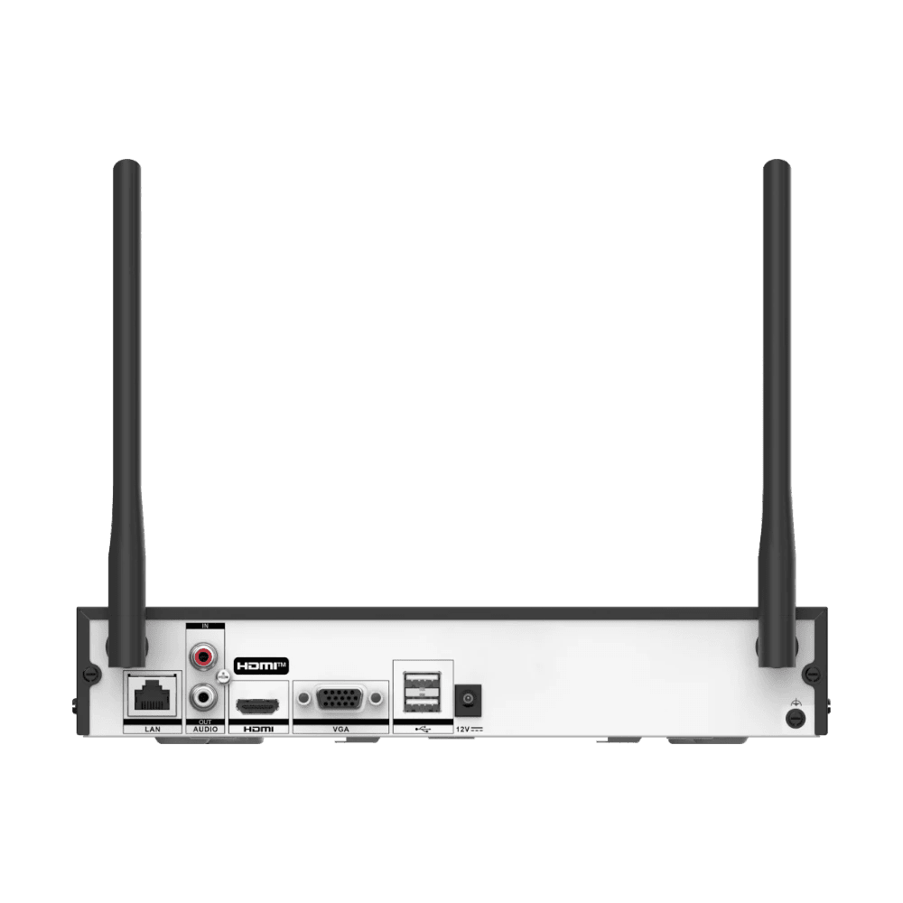NVRs Network Video RecordersHIKVISIONDS-7608NI-Q1/WNVR IP 8 Canales 4MP Wi - Fi Antenas MIMO H.265+ Full HD Hikvision DS - 7608NI - Q1/W - SILYMX