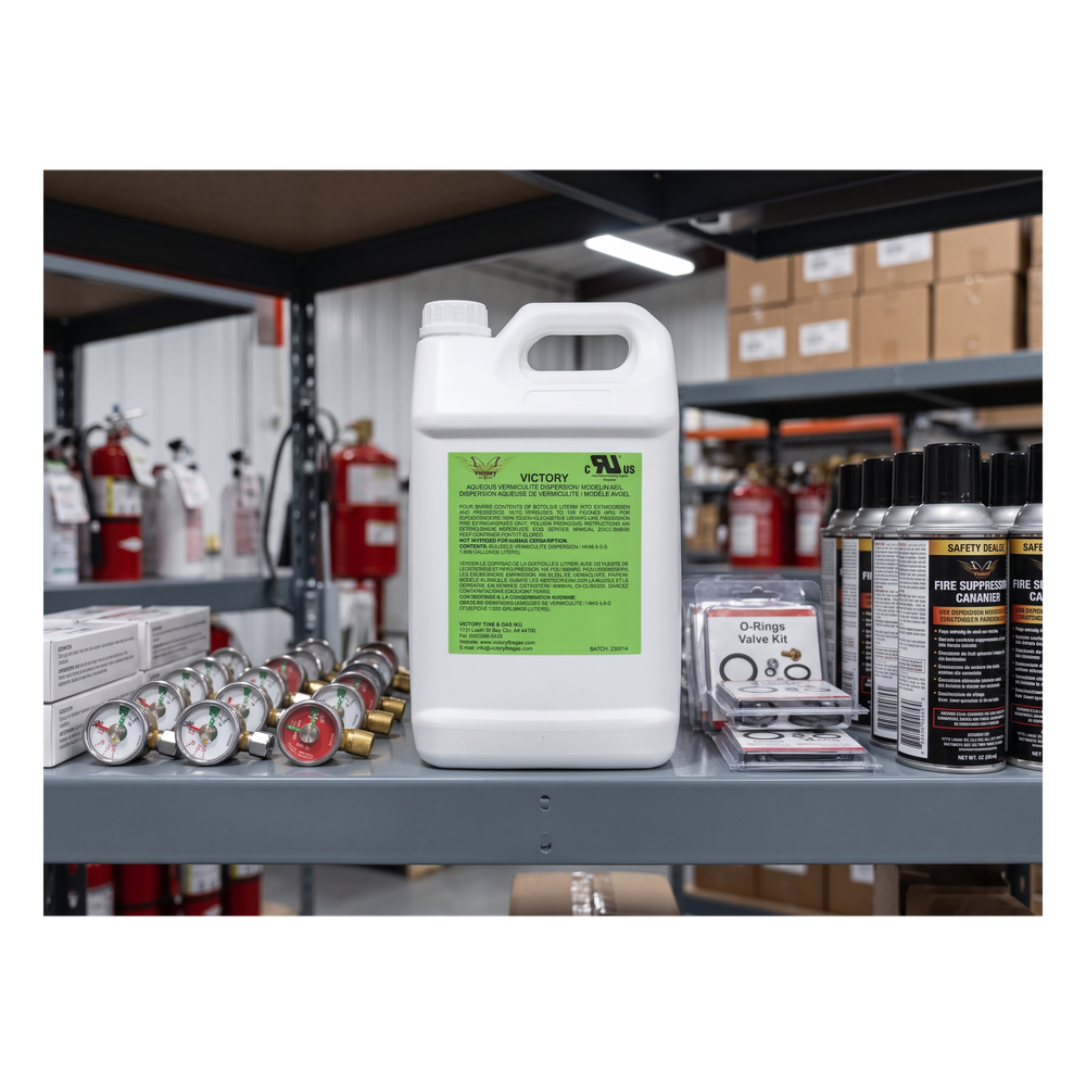 Agente Húmedo para Recarga / 6 L (1.6 gal) / Clase K / Compatible WC6L / Certificación UL VICTORY - Imagen 2
