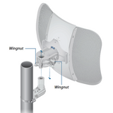 Antena Ubiquiti LiteBeam 2x2 MIMO airMAX AC GEN2 CPE hasta 450 Mbps, 5 GHz (5150 - 5875 MHz) con antena integrada de 23 dBi UBIQUITI NETWORKS - Imagen 1