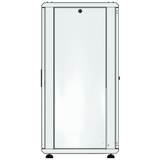 Gabinete Rack 24 Unidades / 19 Pulgadas / Puerta de Cristal / Piso / Acero Calibres 16-18-20 / 750 Kg Carga / 600x605x1190 mm (23.6x23.8x46.9 in) / Vidrio con Cerradura LINKEDPRO - Imagen 2