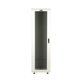 Gabinete Rack 42 Unidades / Piso 19 Pulgadas / Puerta Cristal Templado / Capacidad Carga 1000 Kg / Acero Calibres 16-18-20 / Ventilación Superior / Cerradura Seguridad, Niveladores Incluidos LINKEDPRO - Imagen 1