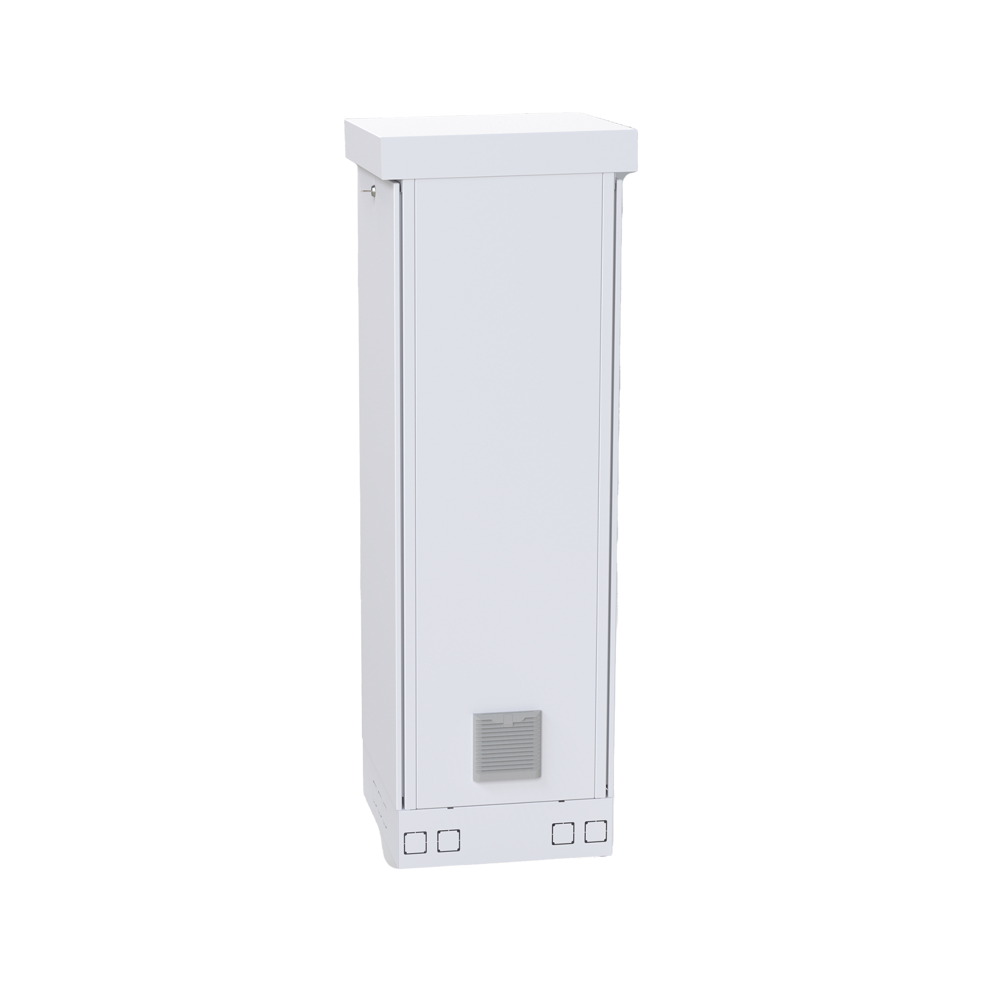 Gabinete para Piso, Capacidad, 31 Unidades de Rack, Doble puerta y Postes frontales e intermedios ajustables, Color Blanco, Se envía el Gabinete Armado. LINKEDPRO BY EPCOM - Imagen 1