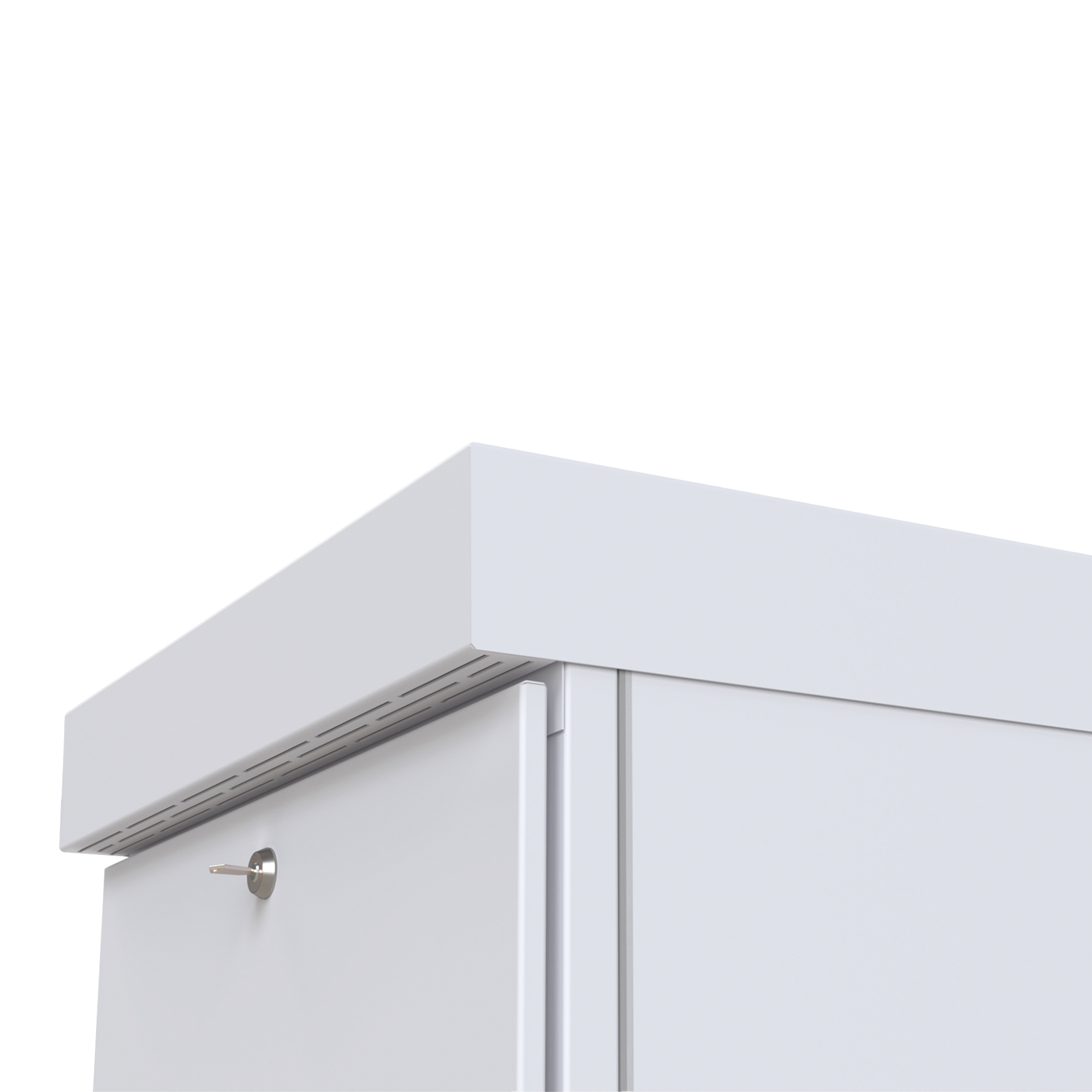 Gabinete para Piso, Capacidad, 31 Unidades de Rack, Doble puerta y Postes frontales e intermedios ajustables, Color Blanco, Se envía el Gabinete Armado. LINKEDPRO BY EPCOM - Imagen 6