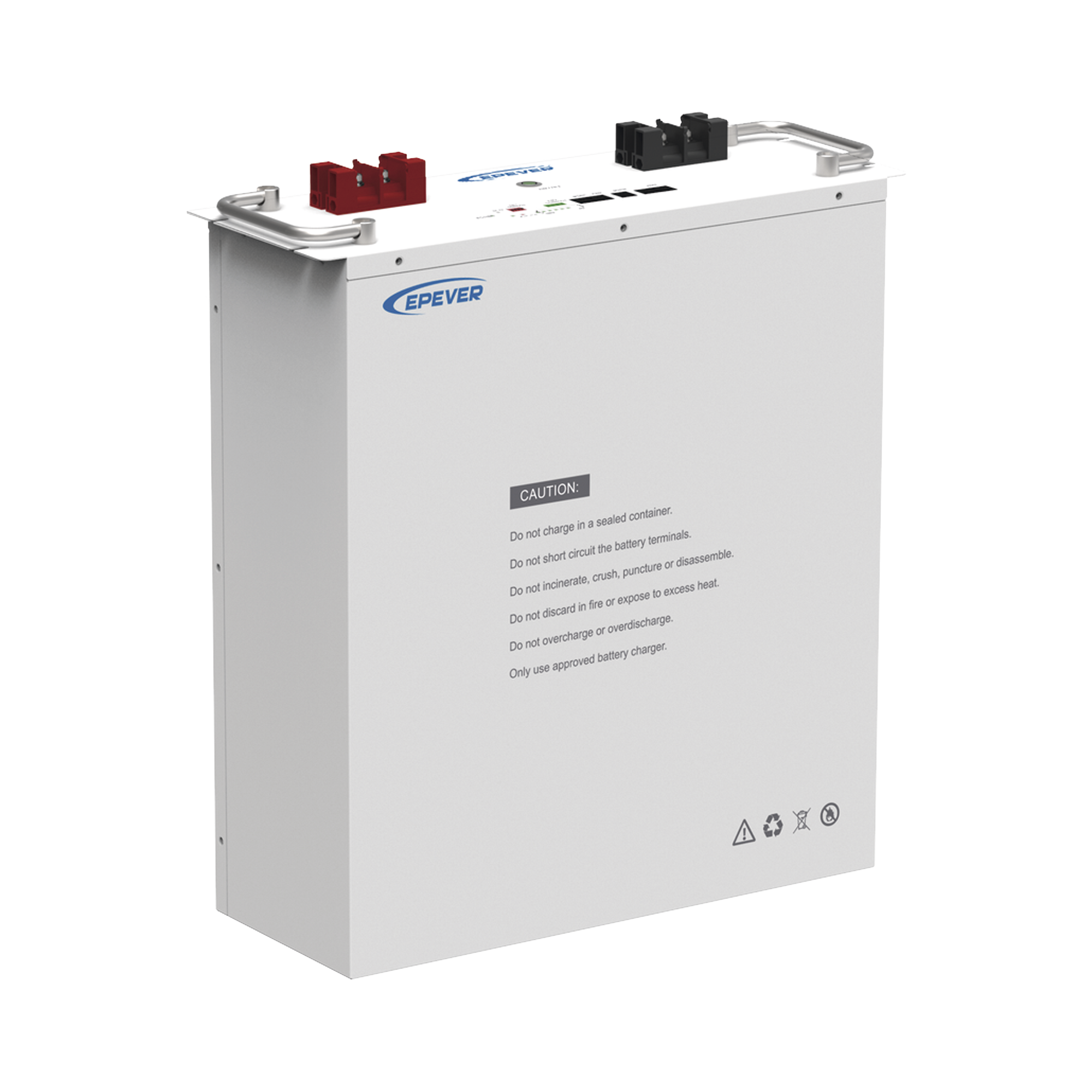 Batería de Litio LiFePO4 51.2Vcc, 5.12Kwh, Rack 4UR para Montaje en Rack, EPEVER - Imagen 2