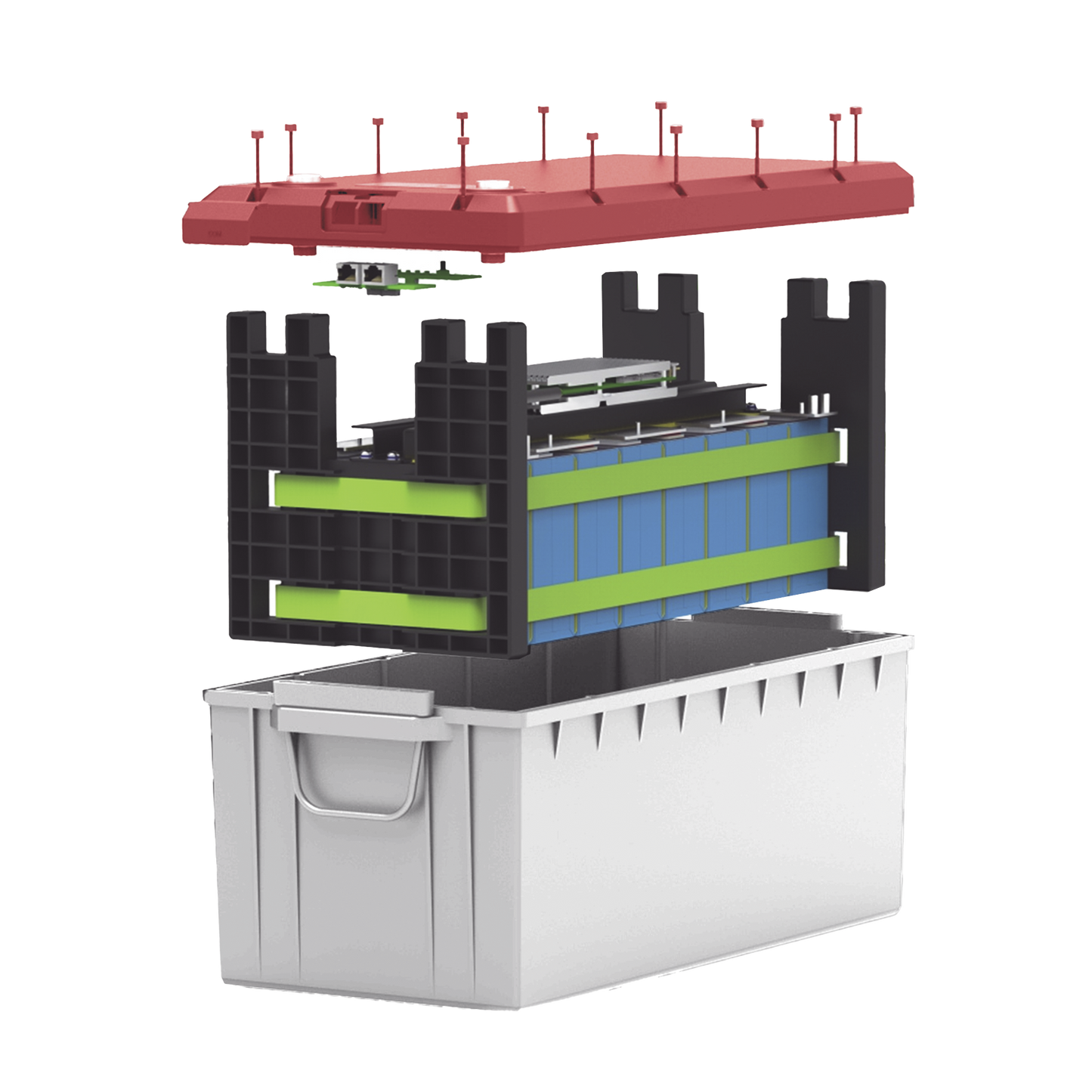 Batería LiFePO4, 2.56 kWh, 25.6V, 100AH / Con BMS Integrado / Vida Útil de más de 3500 Ciclos / Conector RS485 y CAN LI100A24PRO EPCOM POWER LINE BY RITAR - Imagen 1