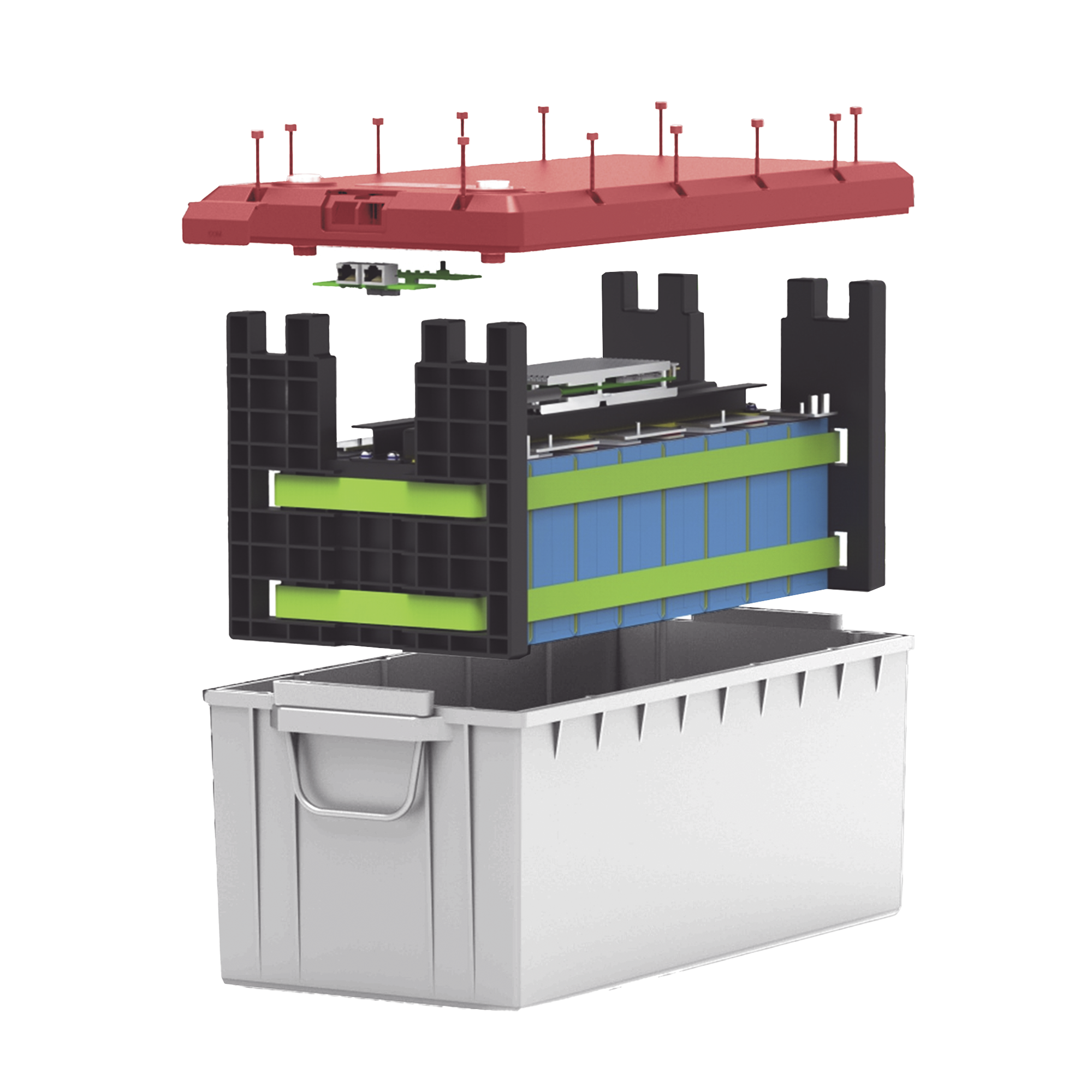 Batería LiFePO4, 2.56 kWh, 25.6V, 100AH / Con BMS Integrado / Vida Útil de más de 3500 Ciclos / Conector RS485 y CAN LI100A24PRO EPCOM POWER LINE BY RITAR - Imagen 1