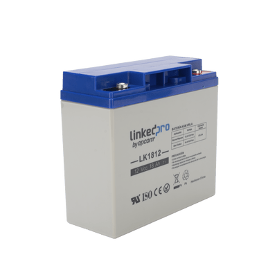 BateriasLINKEDPRO BY EPCOMLK1812Batería 12V 18Ah AGM - VRLA UL Alarmas Control Acceso Videovigilancia LINKEDPRO LK1812 - SILYMX