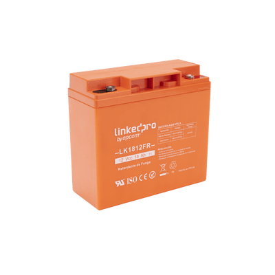 BateriasLINKEDPRO BY EPCOMLK1812FRBatería AGM 12V 18Ah UL Retardante Flama 5 Años CCTV Alarmas LINKEDPRO LK1812FR - SILYMX