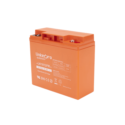 BateriasLINKEDPRO BY EPCOMLK1812FRBatería AGM 12V 18Ah UL Retardante Flama 5 Años CCTV Alarmas LINKEDPRO LK1812FR - SILYMX