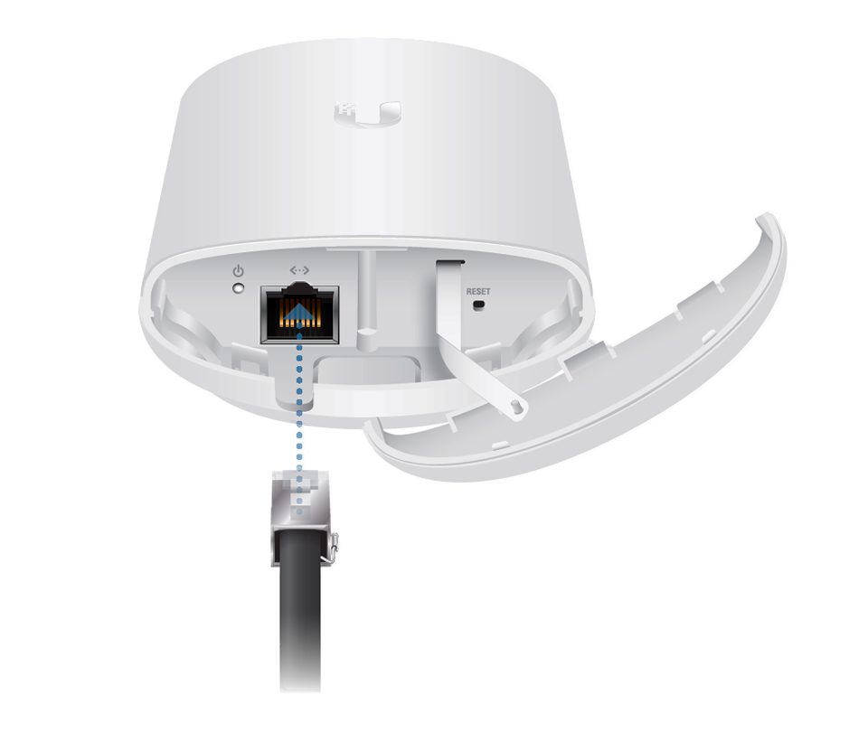 NanoStation airMAX Loco5AC CPE hasta 450 Mbps, 5 GHz (5150 - 5875 MHz), con antena integrada de 13 dBi, no incluye adaptador PoE UBIQUITI NETWORKS - Imagen 3