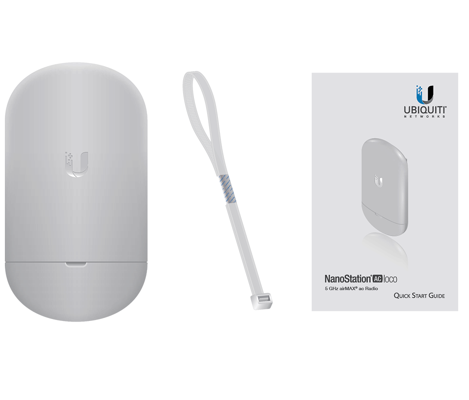 NanoStation airMAX Loco5AC CPE hasta 450 Mbps, 5 GHz (5150 - 5875 MHz), con antena integrada de 13 dBi, no incluye adaptador PoE UBIQUITI NETWORKS - Imagen 4