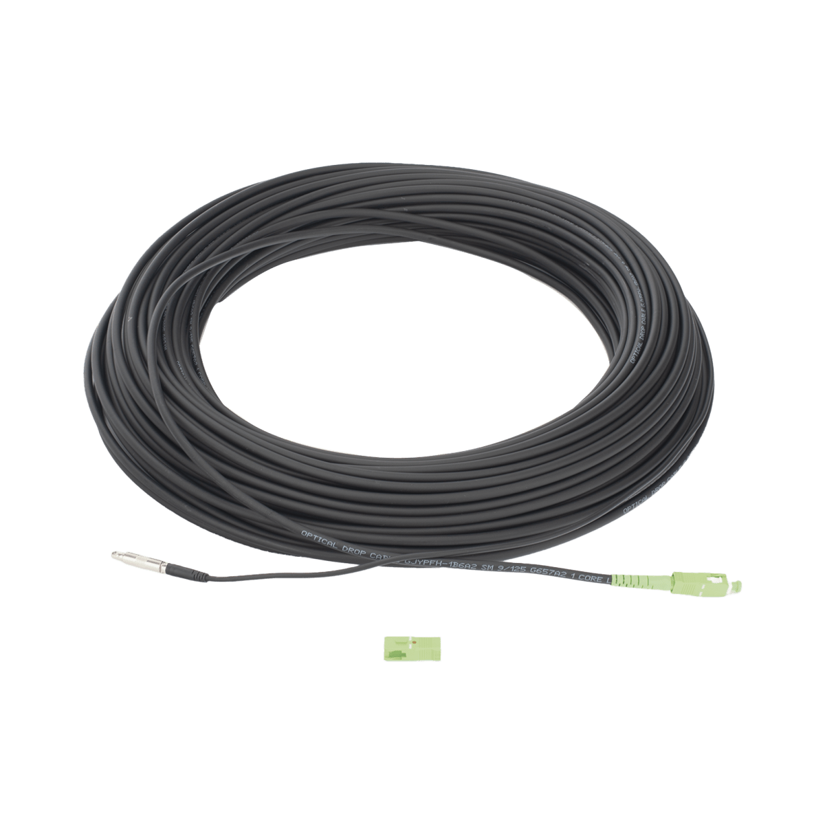 Cables Fibra ÓpticaLINKEDPRO BY EPCOMLP-100-SCACable Fibra Optica Drop Redonda G657A2 Monomodo Simplex 100m SC/APC FTTH LINKEDPRO LP - 100 - SCA - SILYMX